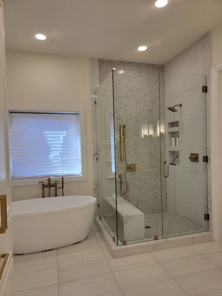 Photo of a shower conversion in Frisco, TX for the gallery